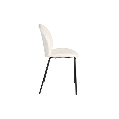 Zuiver Bonnet Eetkamerstoelen  Off-White - Set van 2 - vtwonen shop