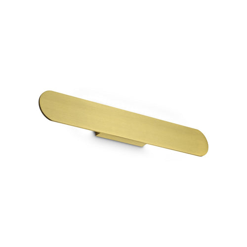 Ideal Lux ZIG ZAG Ovale geïntegreerde LED-wandlamp, messing, 2350lm, 3000K
