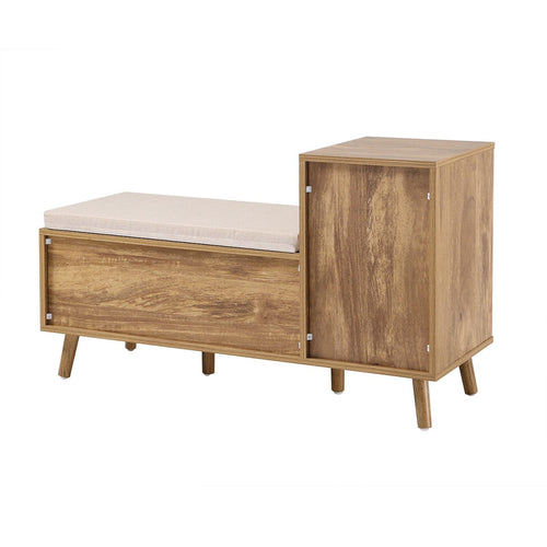 Calicosy - Schoenenbank EDEN - Licht hout 101x39x59 cm