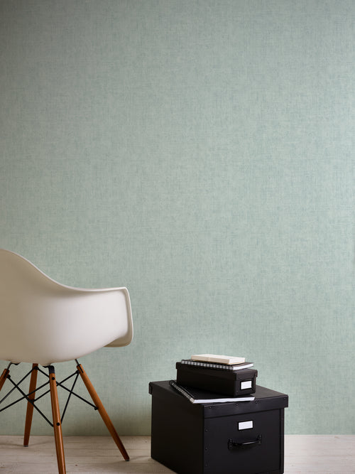 A.S. Création behang geschilderd effect blauw grijs - 53 cm x 10.05 m - AS-373345