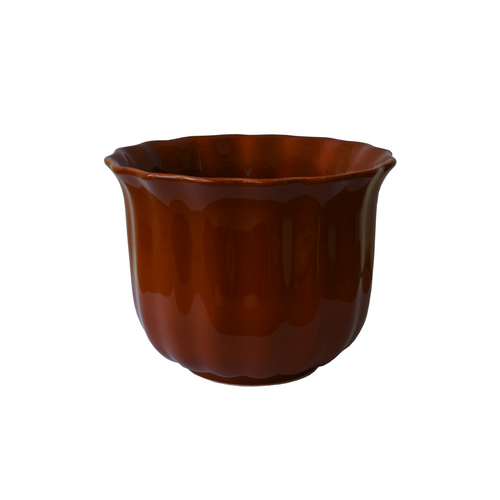 Royal Goedewaagen pot Indoor - Ø19,5x15cm - Deep Terra - vtwonen shop