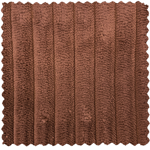 WOOOD 1-zits element bank arm rechts Novi - Ribstof - Terra - 86x109x113