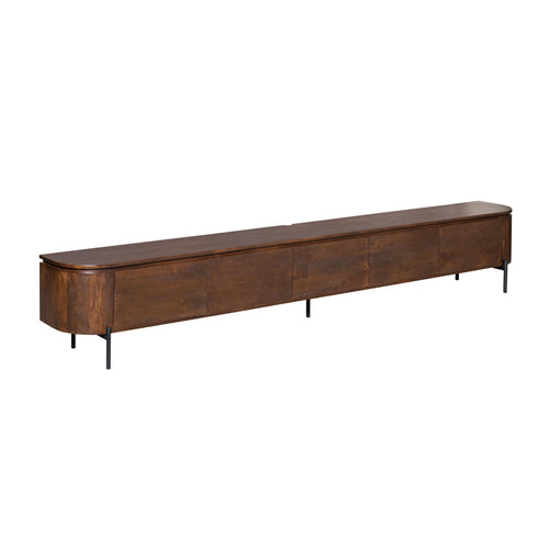 Starfurn Tv-meubel Excellent - Bruin Hout - 280x35x30cm