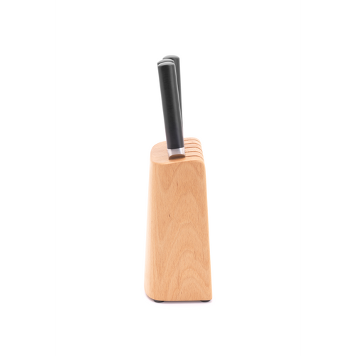 Brabantia Profile Messenblok hout met 5 messen - Beech Wood