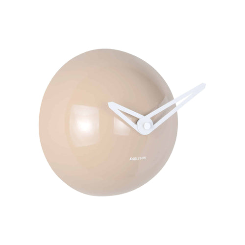 Karlsson wandklok Cool Retro Cap - grijs - Ø15cm