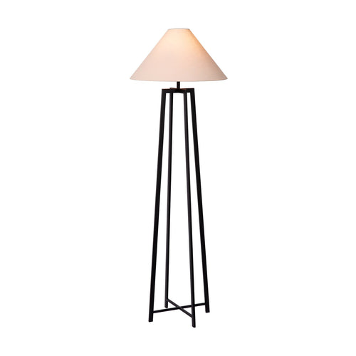 Atmooz vloerlamp Leoni - zwart - Ø 55 x H 170 cm - E27