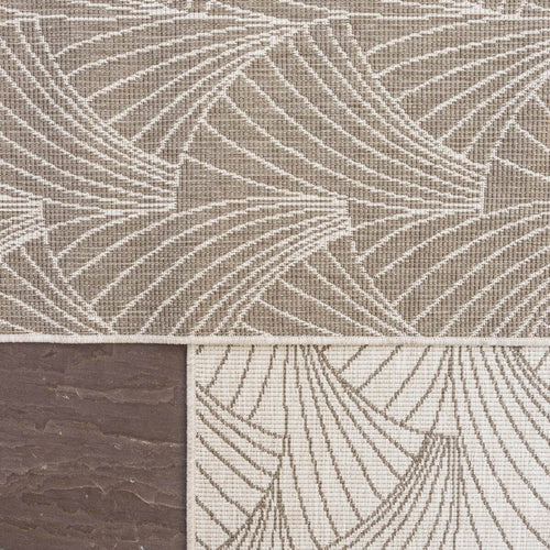 Interieur05 Buitenkleed Deco bruin/grijs dubbelzijdig - 160 x 230 cm - vtwonen shop