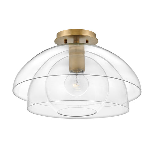Elstead Hinkley Lotus Koepel hanglamp Heritage messing