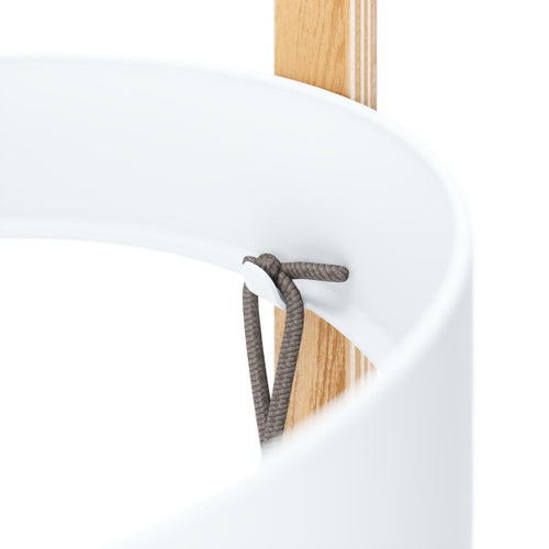 Umbra parapluhouder Bellwood - 22 x 24 x 68 cm - Wit/naturel