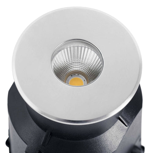 Faro Taro - LED Inbouw Grondspot Buiten Mat Nikkel IP67