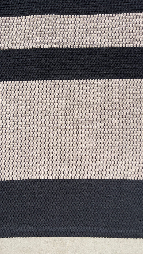 AFK Living vloerkleed Tiago - handgemaakt - Gerecycled katoen - 120 x 170 cm