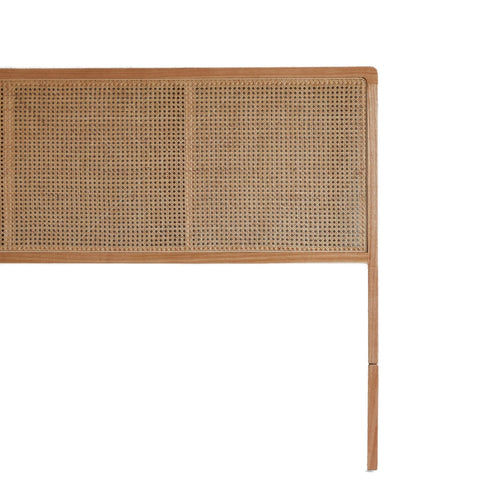 Tikamoon Hoofdbord van gevlochten rotan 180 cm - Naturel - vtwonen shop