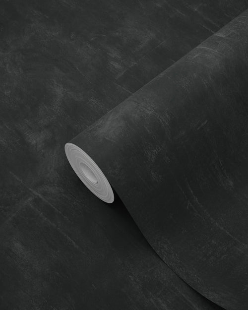 ESTAhome behang geschilderd effect zwart - 53 cm x 10.05 m - 136408