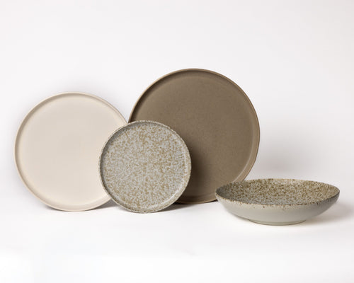 Mimo Homeware serviesset Broken Shells & On The Rocks 2.0 - 4-delig - 2 personen