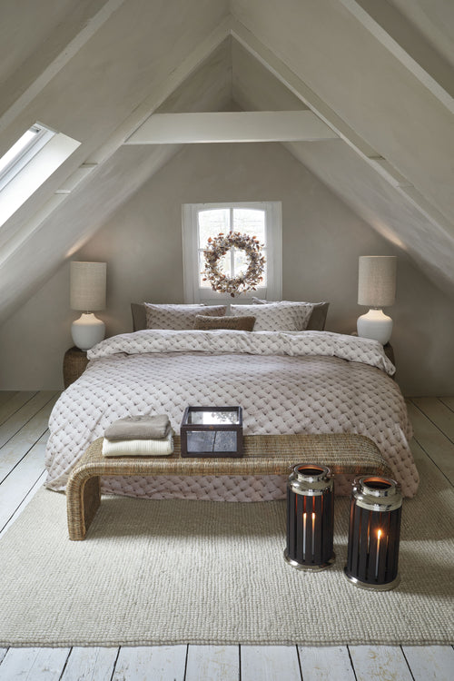 Rivièra Maison  Woven Wool - 200 x 200/220 cm - Naturel - vtwonen shop