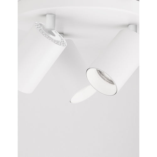 Nova Luce TOD Plafondspotjesclusters Zandwit GU10 3x10W