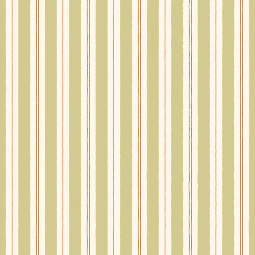 ESTAhome behang strepen groen en bruin - 50 x 900 cm - 131962