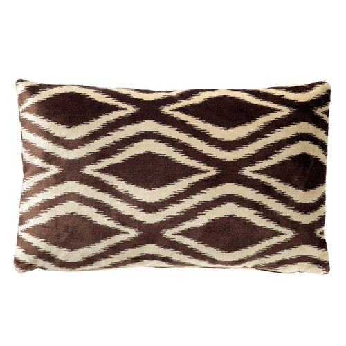 KUSSENSET | 3-delig | Celeste Signature | bruin | Hoii | inclusief veren binnenkussens