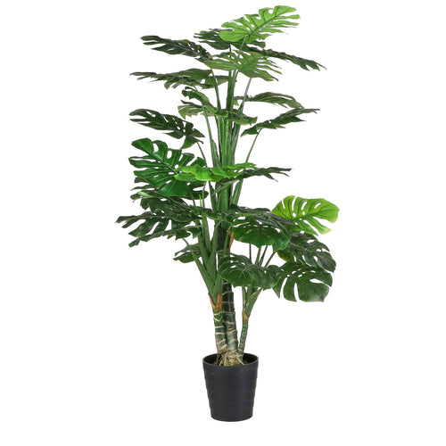 Mica Decorations Monstera Kunstplant - H160 x Ø80 cm - Groen