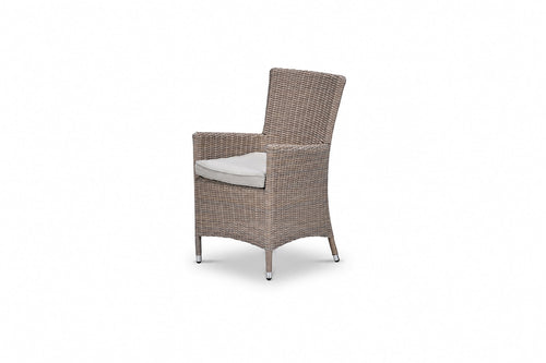 Garden Impressions Costa tuinstoelen set van 4 wicker met kussen