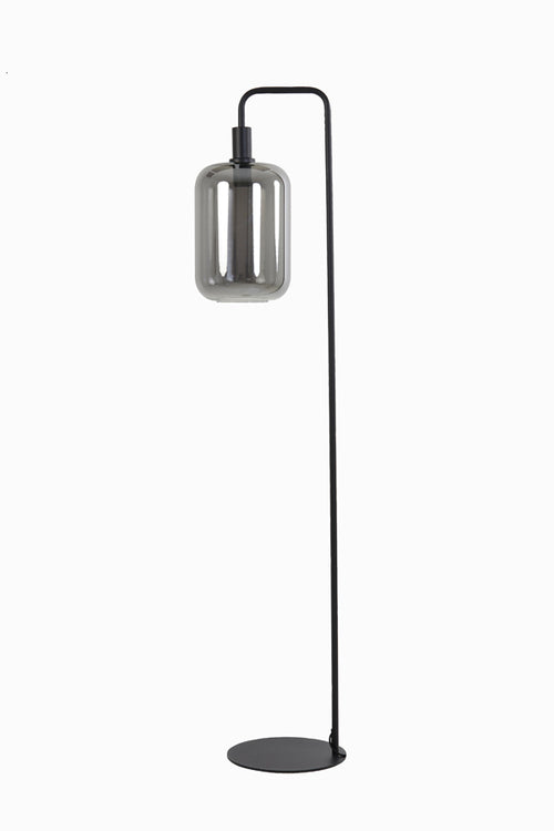 Light & Living vloerlamp LEKAR - 35.5x28x155cm - grijs - vtwonen shop