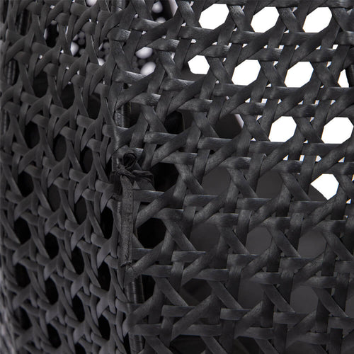 Home Deluxe Polyrotan Hangstoel TWIN Zwart Met Regenhoes - vtwonen shop