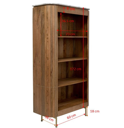 Kare Design Bookshelf Grace 190x100cm - vtwonen shop