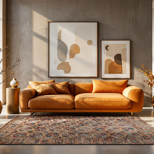 Louis De Poortere vloerkleed Djamboul - bruin - 140x200cm