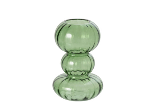 J-Line vaas - glas - groen - small