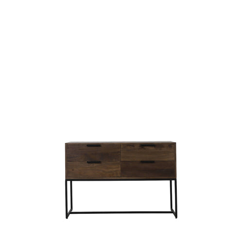 Light & Living tafel  - bruin - 120x40x80 cm