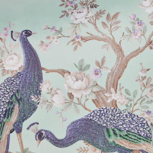 Laura Ashley Sierkussen met ritssluiting Belvedere Duckegg 50x50cm - vtwonen shop