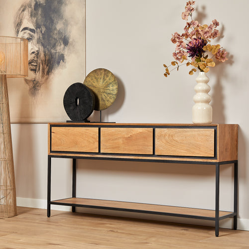 Starfurn  sidetable RichWood - bruin - 35x150x76cm - vtwonen shop