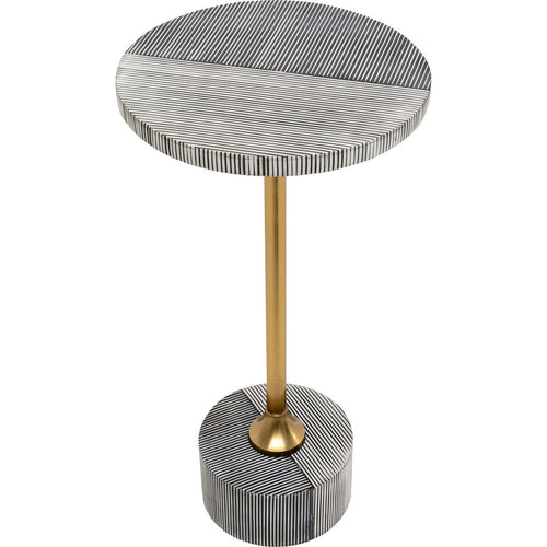 Kare Design Bijzettafel Domero Double Ø25cm goud