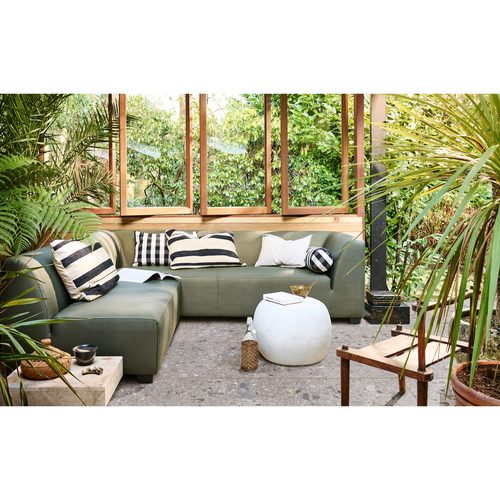 vtwonen 2-zits bank buiten Hollandia - PVC - Groen - 74x129x85 - vtwonen shop