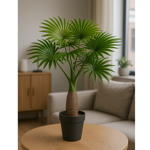 Flourify Kunstplant - Mini palm - 45 cm - bundel van 2 - vtwonen shop