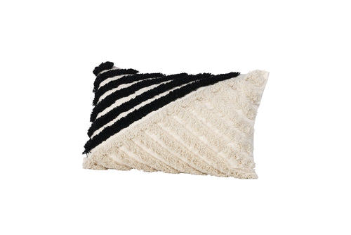 Rebellenclub Kussen Napa - Zwart/Wit - vtwonen shop