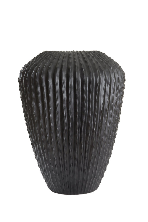 Light & Living vaas CACTI - Ø66x88cm - zwart