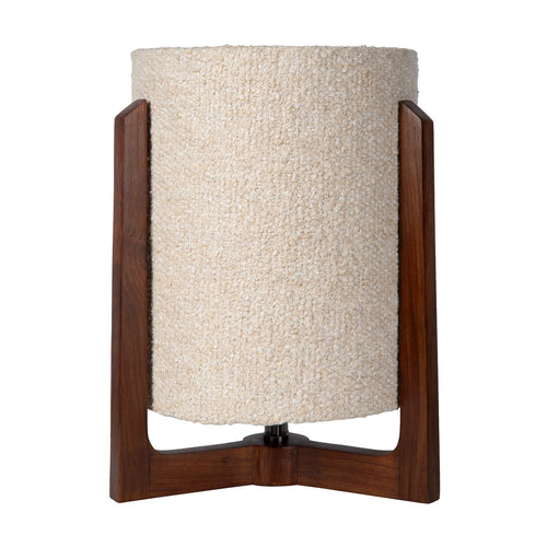 Atmooz tafellamp Enzo - beige - Ø 34 x H 43 cm - E27