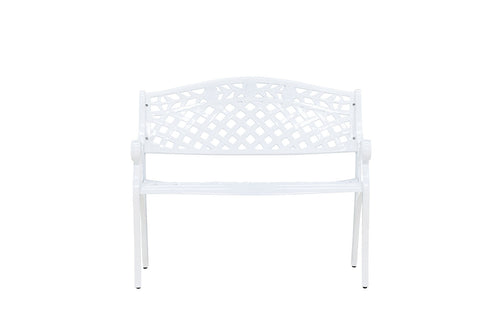 Rebellenclub Tuinbank Priz - 100 x 60cm - Wit - vtwonen shop