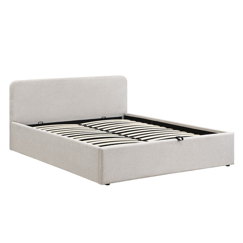 Calicosy - Opbergbed ELYA - beige 215x170x88 cm