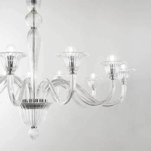 Ideal Lux Brigitta - Hanglamp Trasparent met 12 lampen, E14