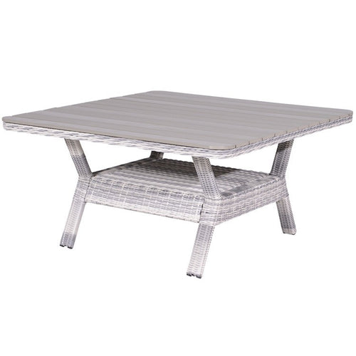Garden Impressions Milwaukee tafel - 126,5x126,5 cm - cloudy grey - polywood - vtwonen shop