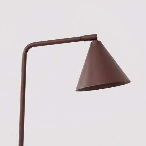 Sollux Lighting Tafellamp NOX bruin - 18x18x35cm