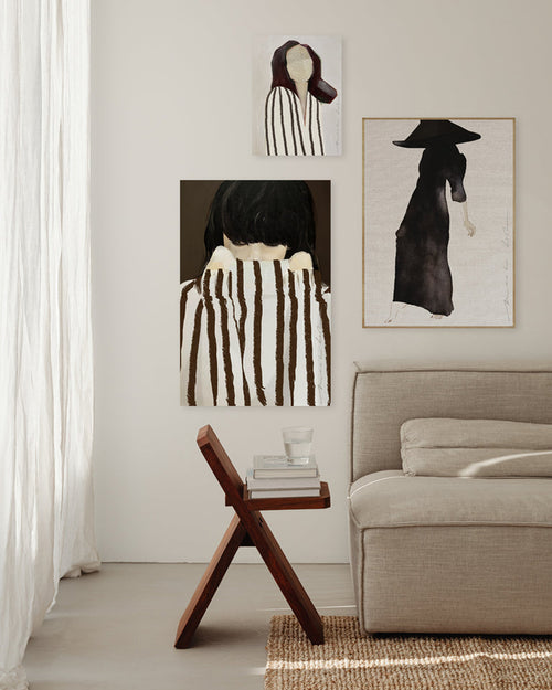 My Deer Art Shop - Art Print - Black Dress - Katoenpapier - 21 x 29,7 cm [A4] – limited edition of 250 - vtwonen shop