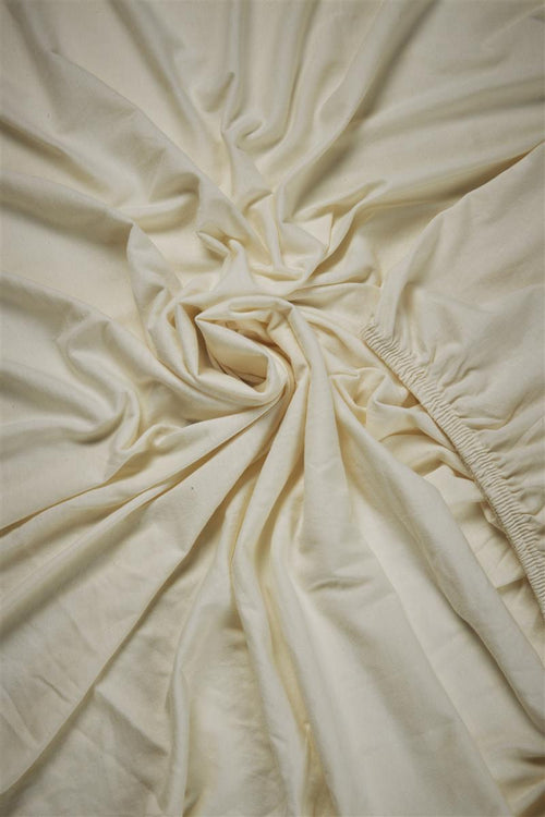 Beddinghouse - Jersey - Hoeslaken - 90x220 cm - Offwhite