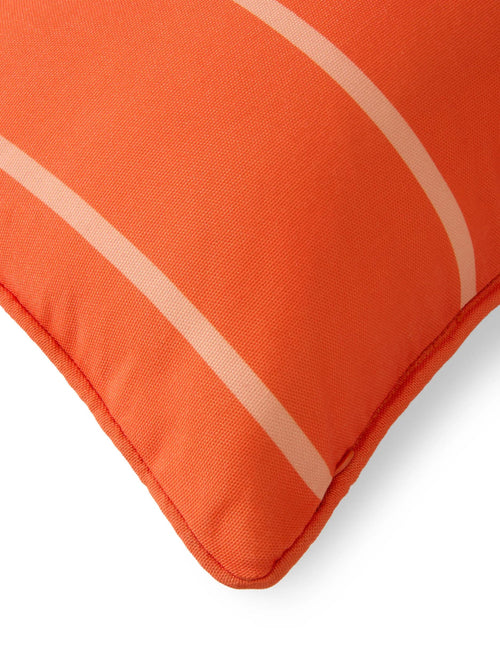 benuta binnen- en buitenkussens Reed - oranje - 30x50 cm