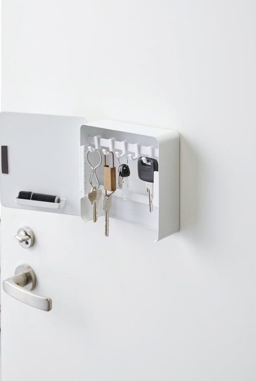 Yamazaki Magnetisch Sleutelkastje - Tower - Wit