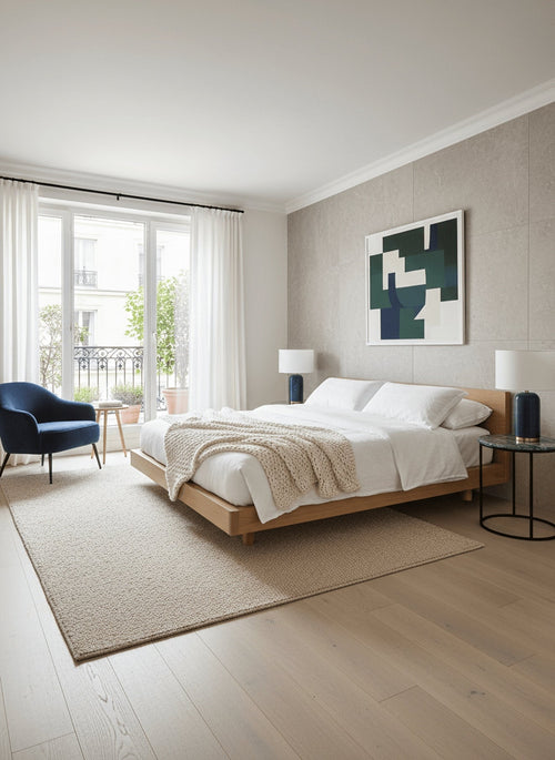 AFK Living vloerkleed Soufflot - zeer zacht - lichtbeige - 80x150 cm