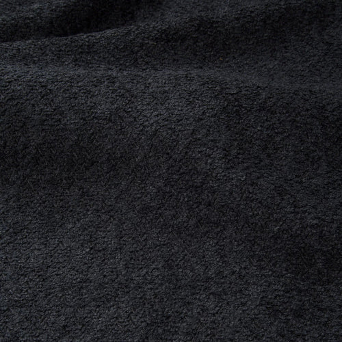 Sia Home - Hoekbank links MAEL - bouclé-stof donker antraciet 230cm