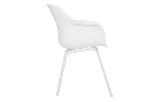 Hartman Tuinstoel Sophie - Wit Kunststof - Set Van 2 - vtwonen shop